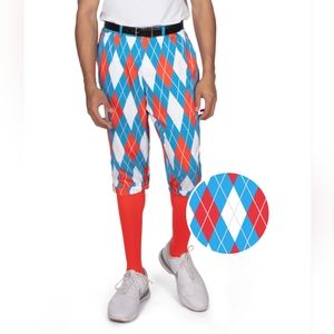 Tipsy elves american argyle golf knickers